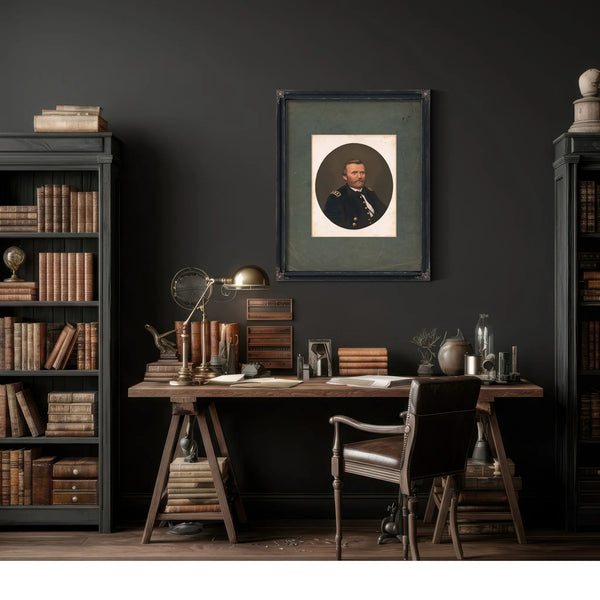 Ulysses S Grant 1866 — Framed Wall Art Room View | Bella Frye