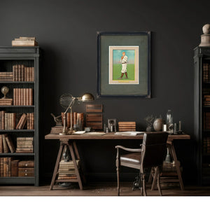 Christy Mathewson New York Giants Baseball Card Portrait 23f274 — Framed Wall Art Room View | Bella Frye