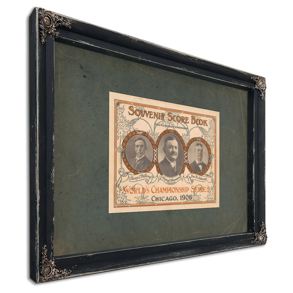 World Series 69b1a — Ebony Framed Canvas Print | Bella Frye