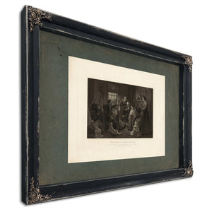 How We Won the Battle 19th Century — Ebony Framed Canvas Print | Bella Frye
