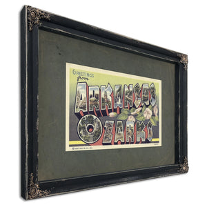 Arkansas Ozarks — Ebony Framed Canvas Print | Bella Frye