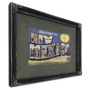 New Mexico — Ebony Framed Canvas Print | Bella Frye