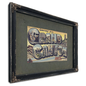 Arizona Grand Canyon — Ebony Framed Canvas Print | Bella Frye