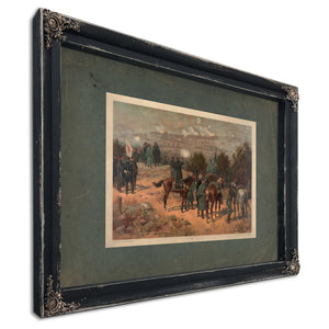 Battle of Chattanooga 188 — Ebony Framed Canvas Print | Bella Frye