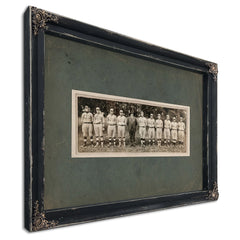 Joe Jackson Fort Porter — Ebony Framed Canvas Print | Bella Frye
