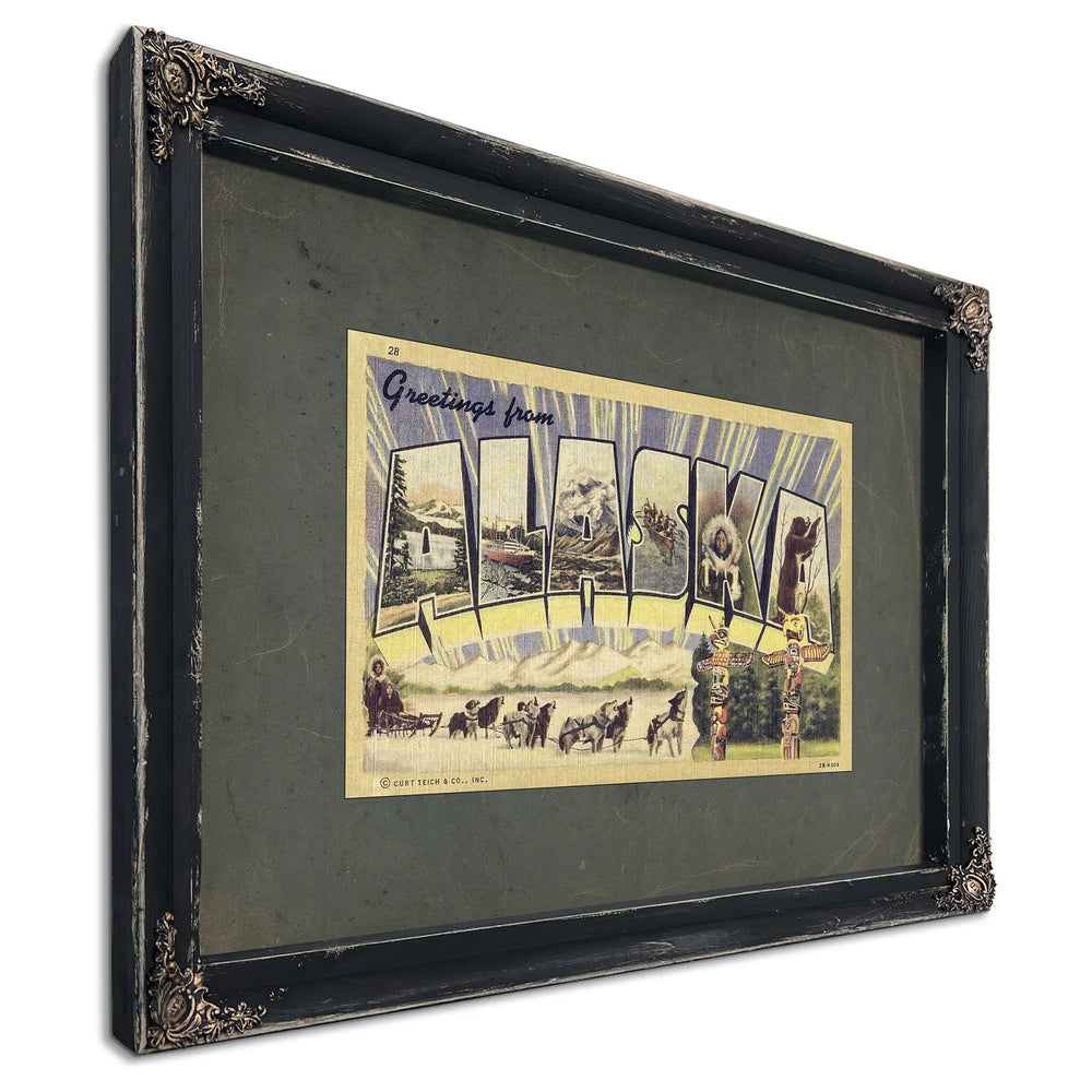 Alaska — Ebony Framed Canvas Print | Bella Frye