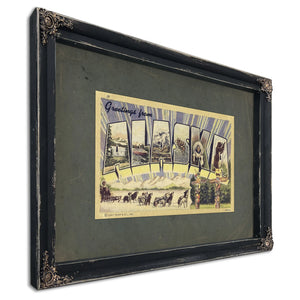 Alaska — Ebony Framed Canvas Print | Bella Frye