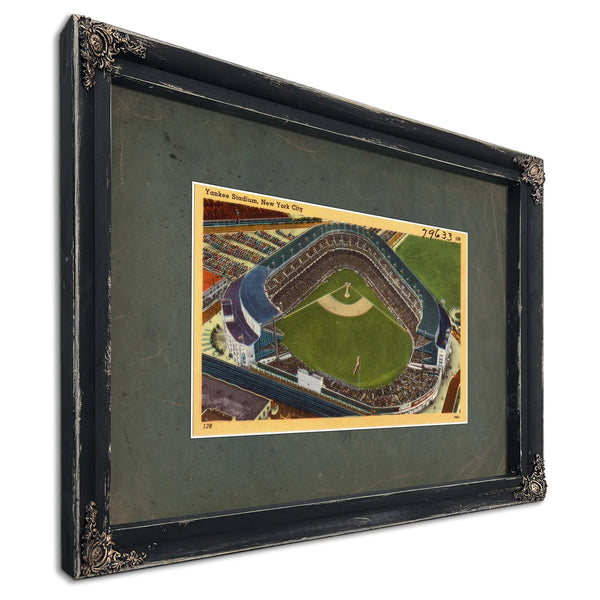 Yankee Stadium New York City D7a3 — Ebony Framed Canvas Print | Bella Frye