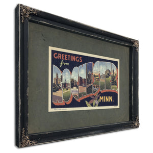 Minnesota Rochester — Ebony Framed Canvas Print | Bella Frye