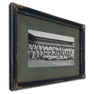 Negro League All Star Game 351e5 2 — Ebony Framed Canvas Print | Bella Frye