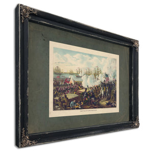 Battle of New Orleans 189 — Ebony Framed Canvas Print | Bella Frye