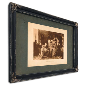 in the Hands of the Enemy After Gettysburg 189 — Ebony Framed Canvas Print | Bella Frye
