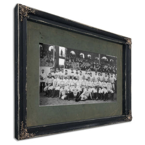 World Series Boston Americans B9d3 — Ebony Framed Canvas Print | Bella Frye