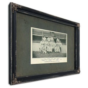 Cleveland Spiders Baseball Team 28b997 — Ebony Framed Canvas Print | Bella Frye