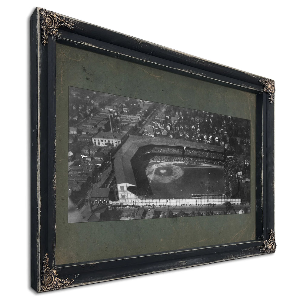 Dunn Field 192 Cp2471 Dpla — Ebony Framed Canvas Print | Bella Frye