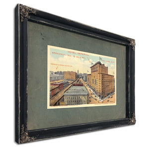 The Imperials Last View Manhattans Forgotten Broadway — Ebony Framed Canvas Print | Bella Frye