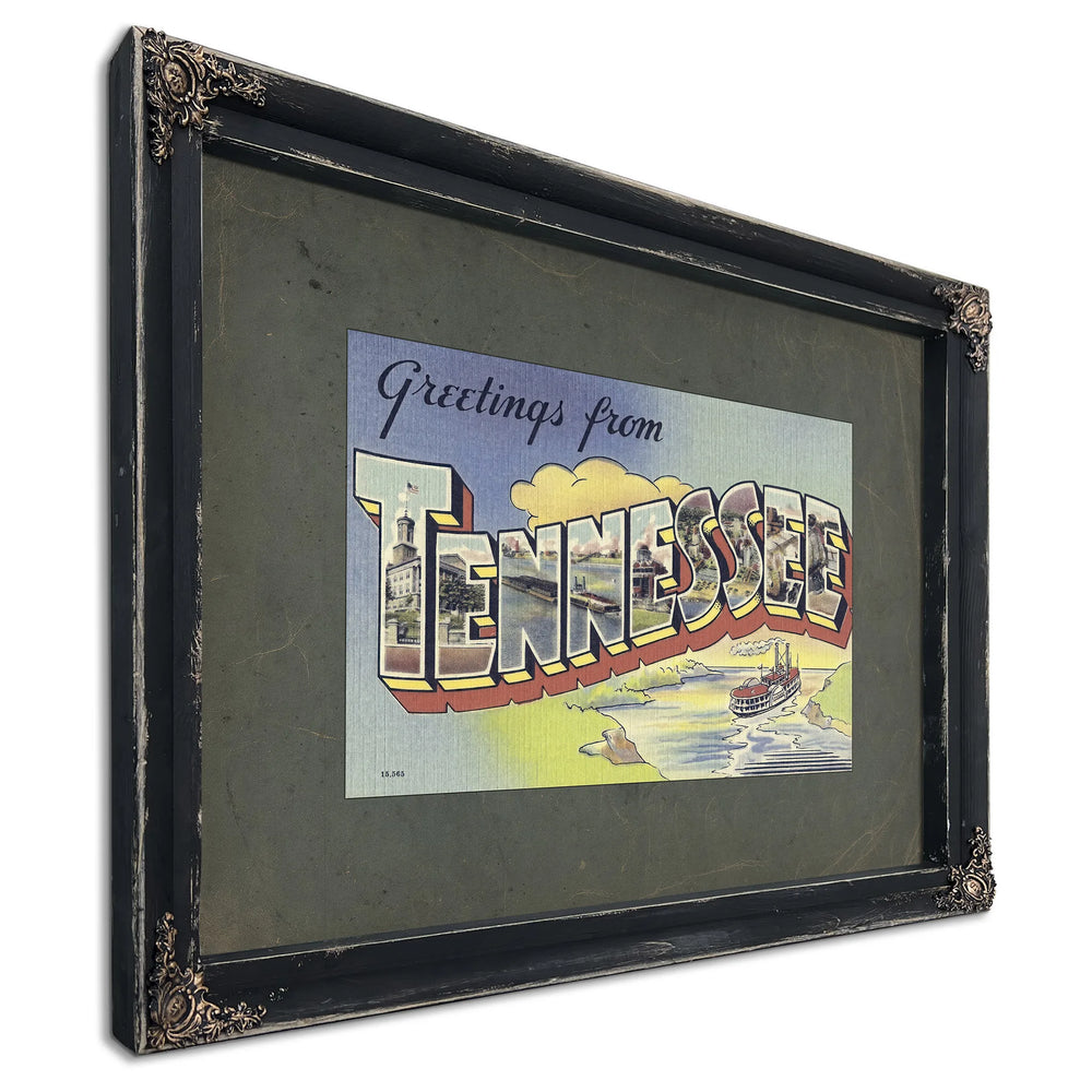 Tennessee — Ebony Framed Canvas Print | Bella Frye