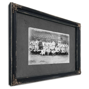 Philadelphia Nl World Series Team Baseball Loc — Ebony Framed Canvas Print | Bella Frye