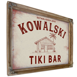 Personalized Tiki Bar Sign, Est. Year, image 6