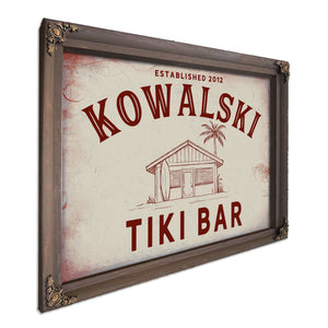 Personalized Tiki Bar Sign, Est. Year, image 7