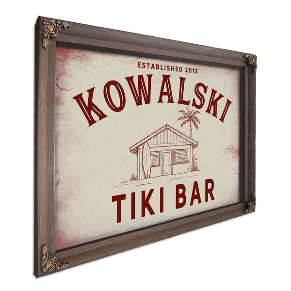 Personalized Tiki Bar Sign, Est. Year, image 7