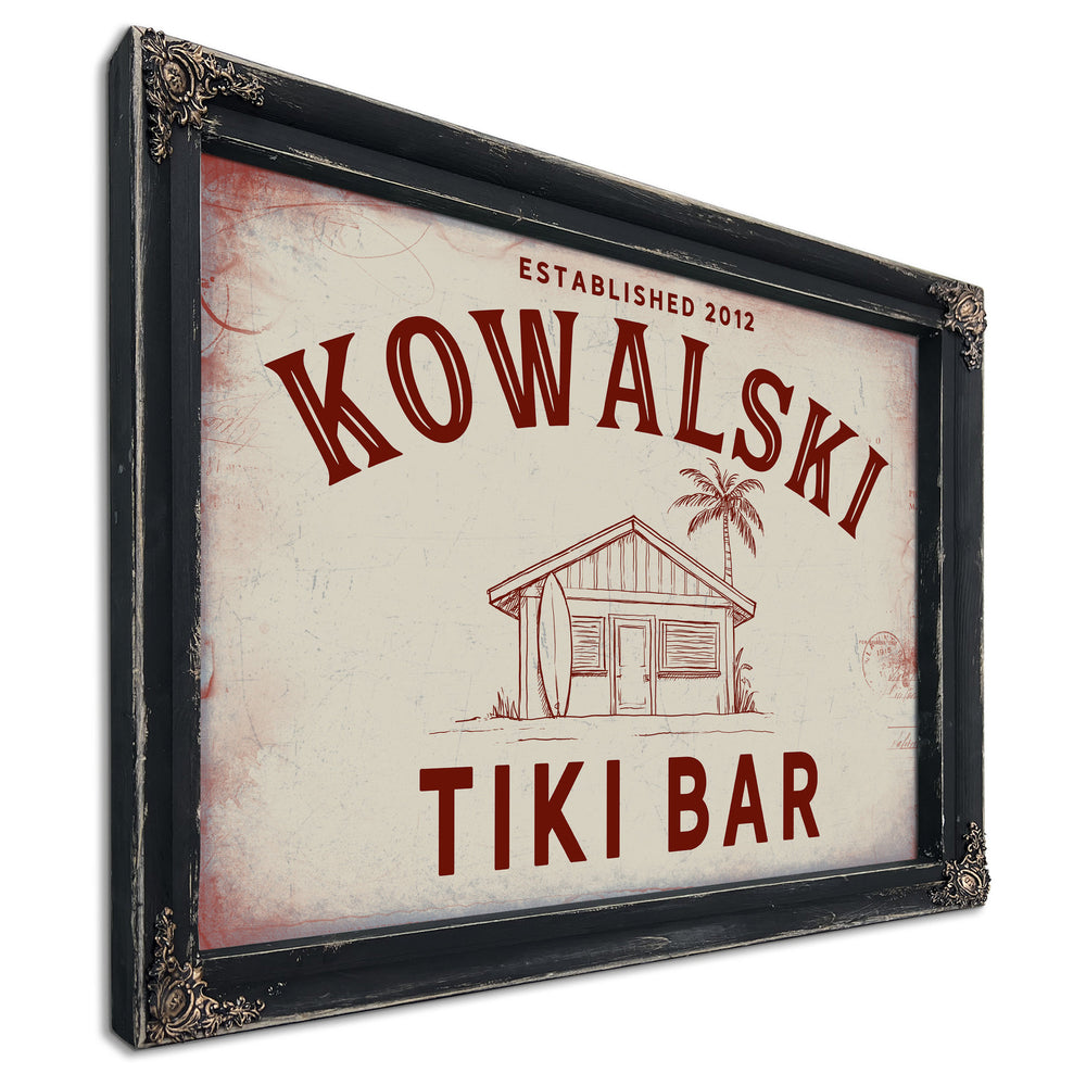 Personalized Tiki Bar Sign, Est. Year, image 8