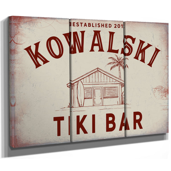 Personalized Tiki Bar Sign, Est. Year, image 15