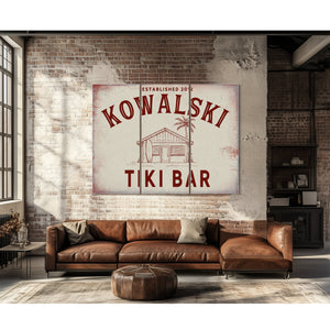 Personalized Tiki Bar Sign, Est. Year, image 16
