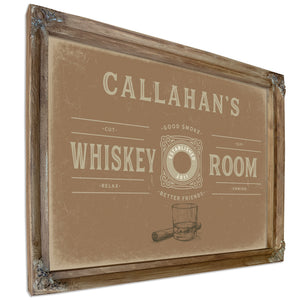 Personalized Whiskey Room Sign, Est. Year, image 6