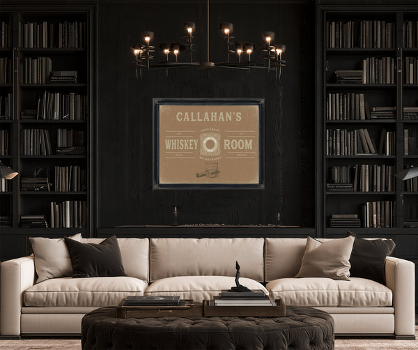 Personalized Whiskey Room Sign, Est. Year, image 19