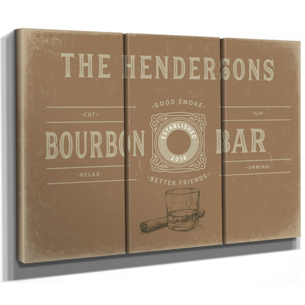 Personalized Bourbon Bar Sign, Est. Year, image 15