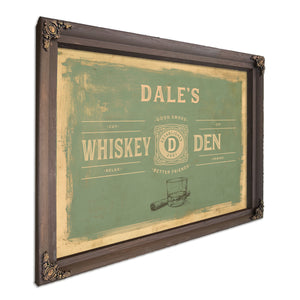 Personalized Whiskey Den Sign, Est. Year, image 7
