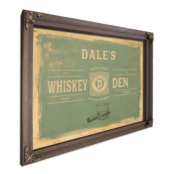 Personalized Whiskey Den Sign, Est. Year, image 7