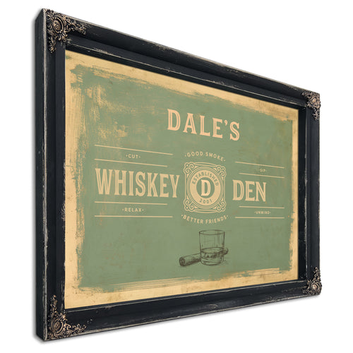 Personalized Whiskey Den Sign, Est. Year, image 8