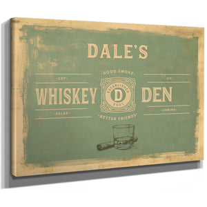 Personalized Whiskey Den Sign, Est. Year, image 9
