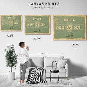 Personalized Whiskey Den Sign, Est. Year, image 11