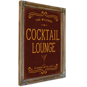 Personalized Cocktail Lounge Sign, Stirred With Love, image 7