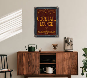 Personalized Cocktail Lounge Sign, Stirred With Love, image 8
