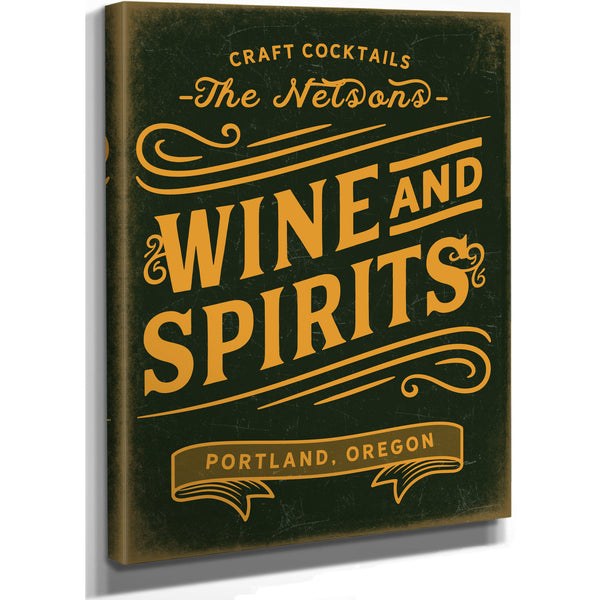 Personalized Bar Sign, Portland, Oregon, image 3