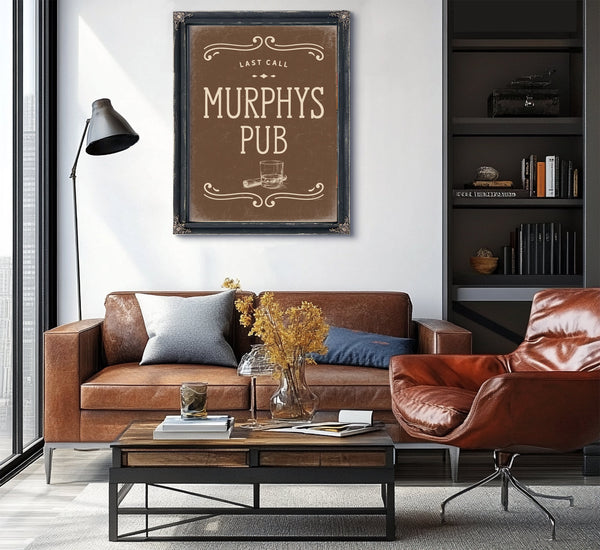 Personalized Pub Sign, Last Call, image 2