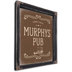Personalized Pub Sign, Last Call, image 1