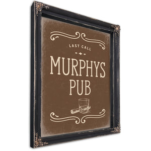 Personalized Pub Sign, Last Call, image 1
