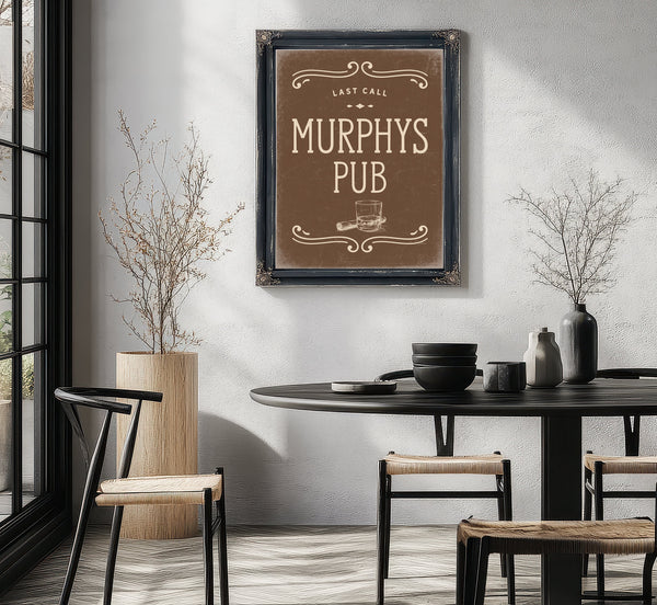 Personalized Pub Sign, Last Call, image 9