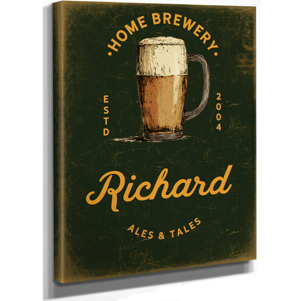 Personalized Bar Sign, Ales & Tales, image 3