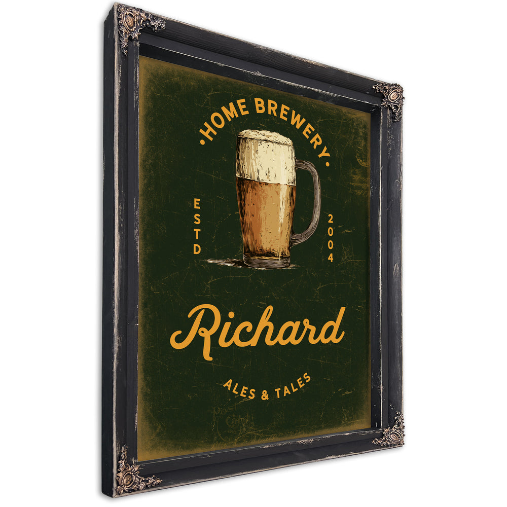 Personalized Bar Sign, Ales & Tales, image 1