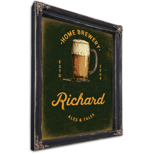 Personalized Bar Sign, Ales & Tales, image 1