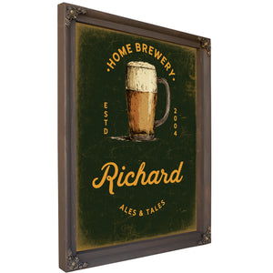 Personalized Bar Sign, Ales & Tales, image 4