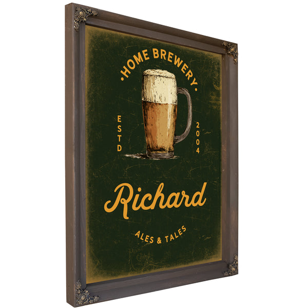 Personalized Bar Sign, Ales & Tales, image 4