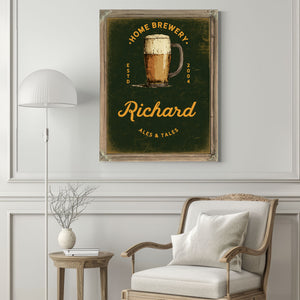 Personalized Bar Sign, Ales & Tales, image 5