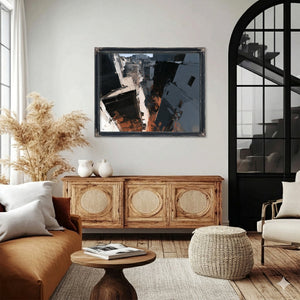 Aerial Urban Alley Dense City Buildings by Bella Frye